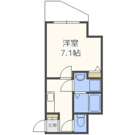 ラパンジール四天王寺東の物件間取画像